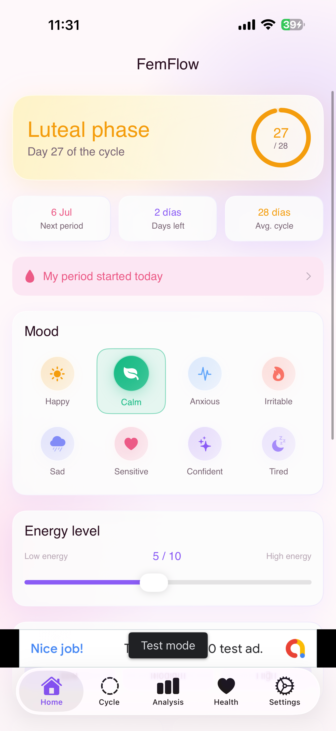 FemFlow screenshot 5