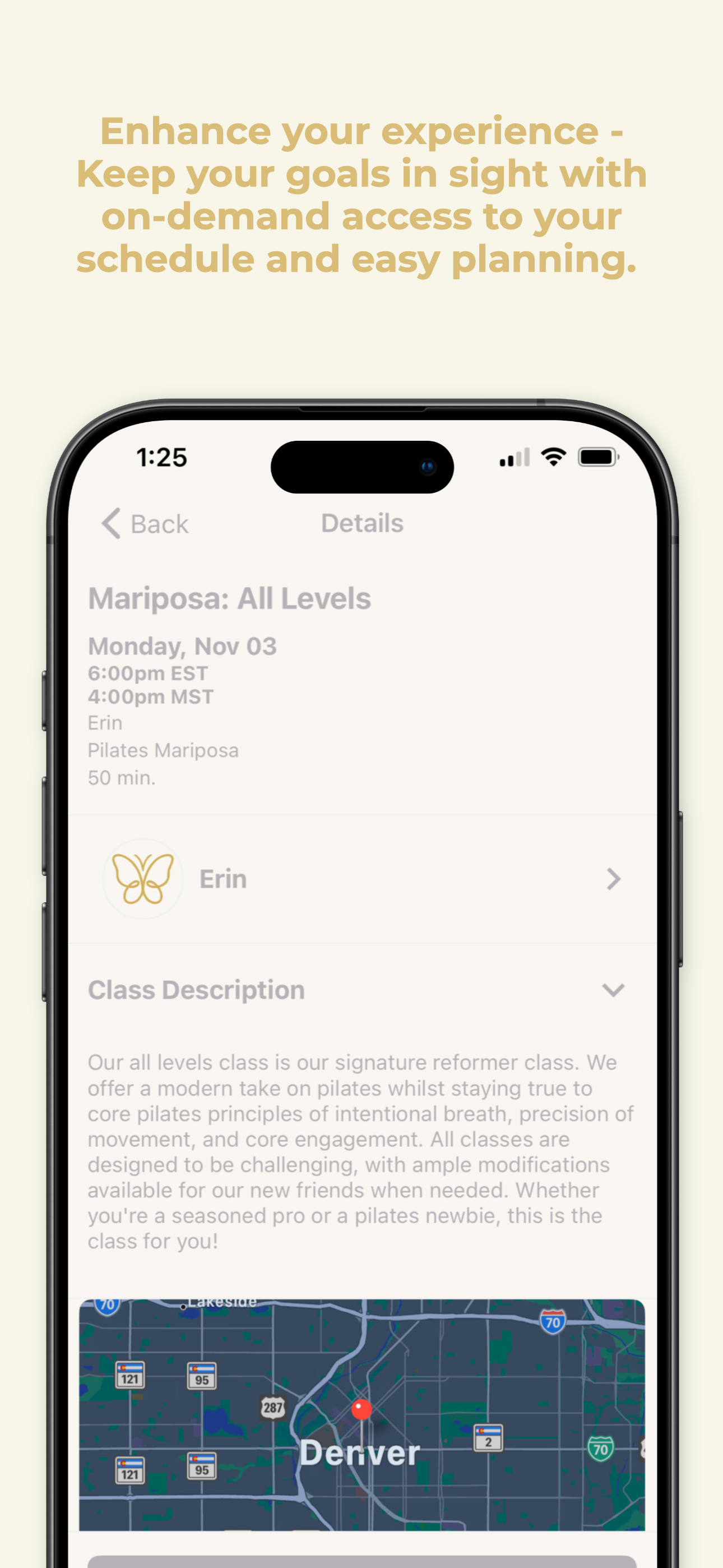 Pilates Mariposa