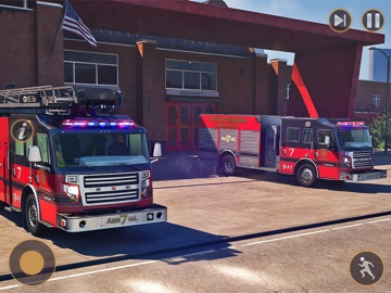Fire Truck Firefighting Rescue