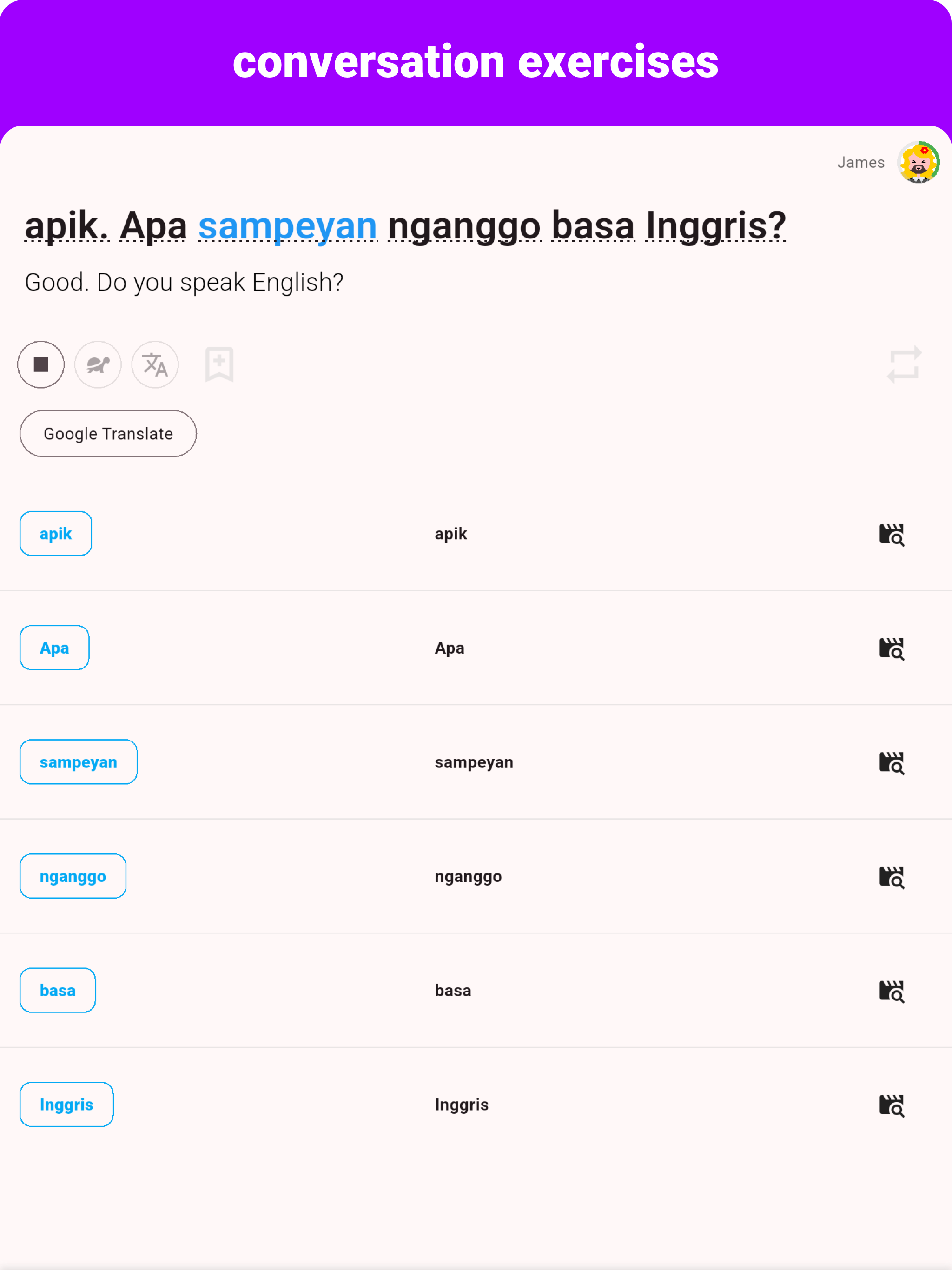 Javanese - Listening Speaking