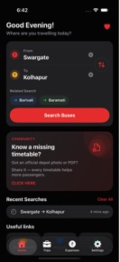 ST Bus Timetable Maharashtra screenshot