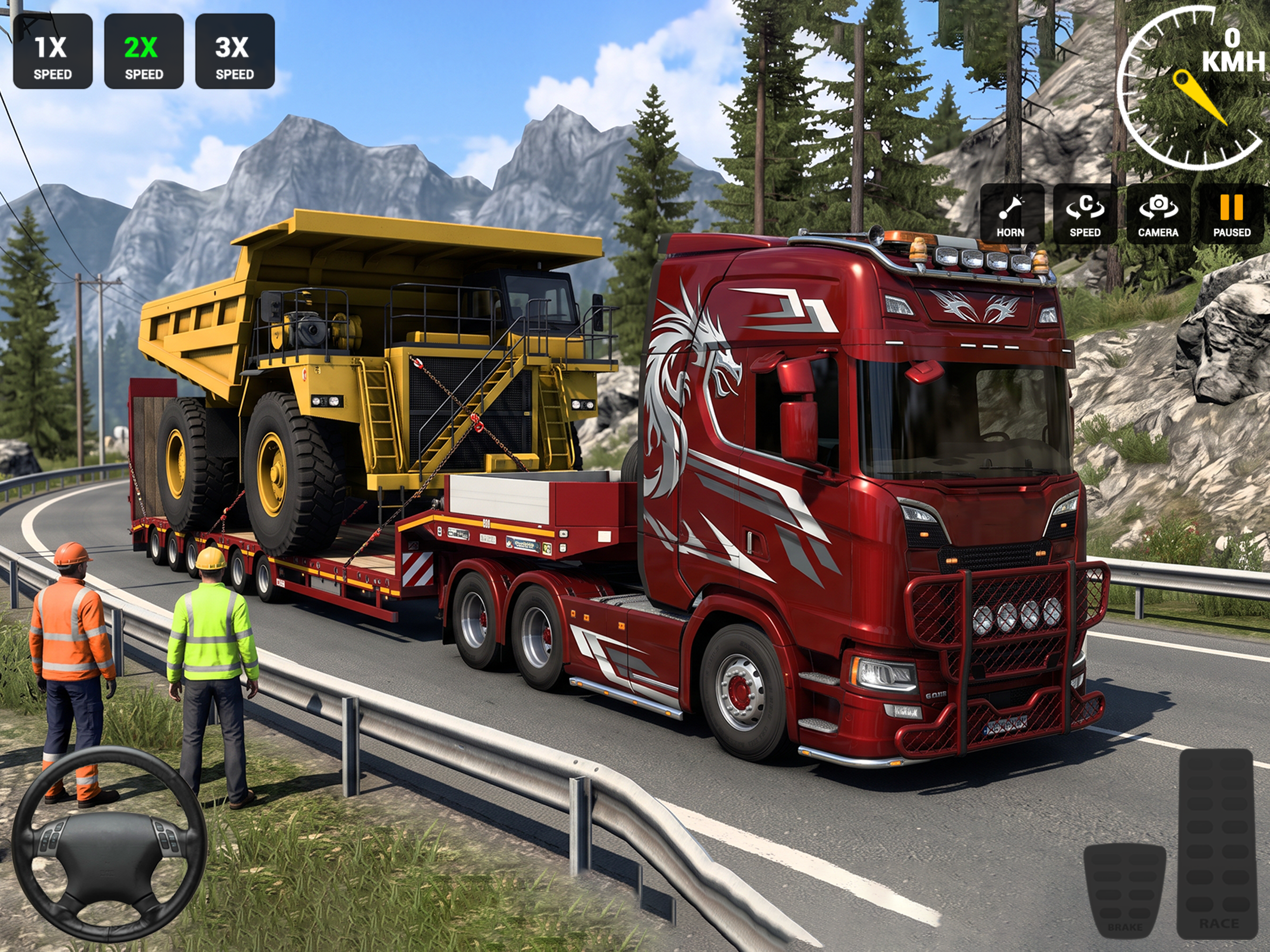 European Truck Driving Game screenshot 13