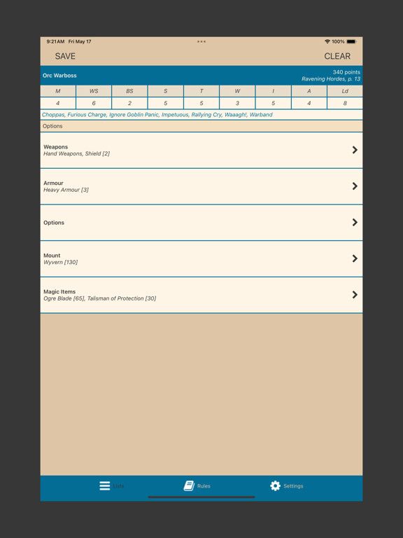 2nd in Command: The Old World iPad screenshot 4 - Utilities app