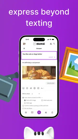 mond - fan Q&A platform screenshot 1