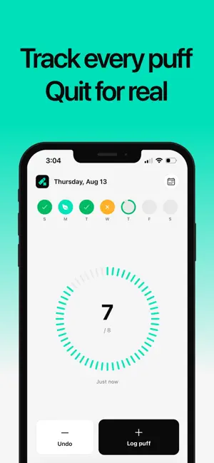 No Vape Tracker: Vaply screenshot 1