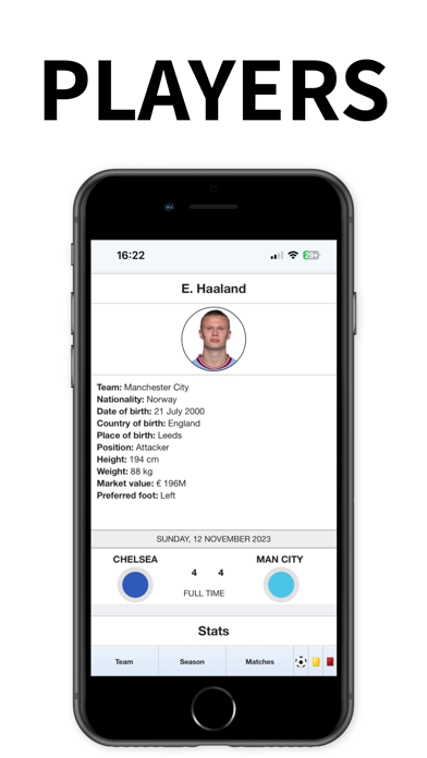 Soccer Scores Screenshot
