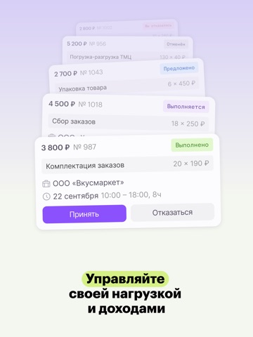 Консоль iPad screenshot 2