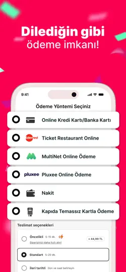 Capture d'écran de Yemeksepeti: Yemek & Market sur iPhone 6