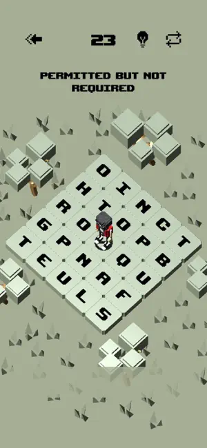 Walk The Word - 3D Crosswords screenshot 1