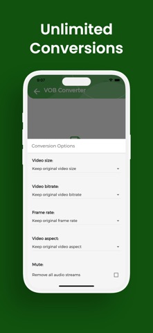 VOB Converter, VOB to MP4 iPhone screenshot