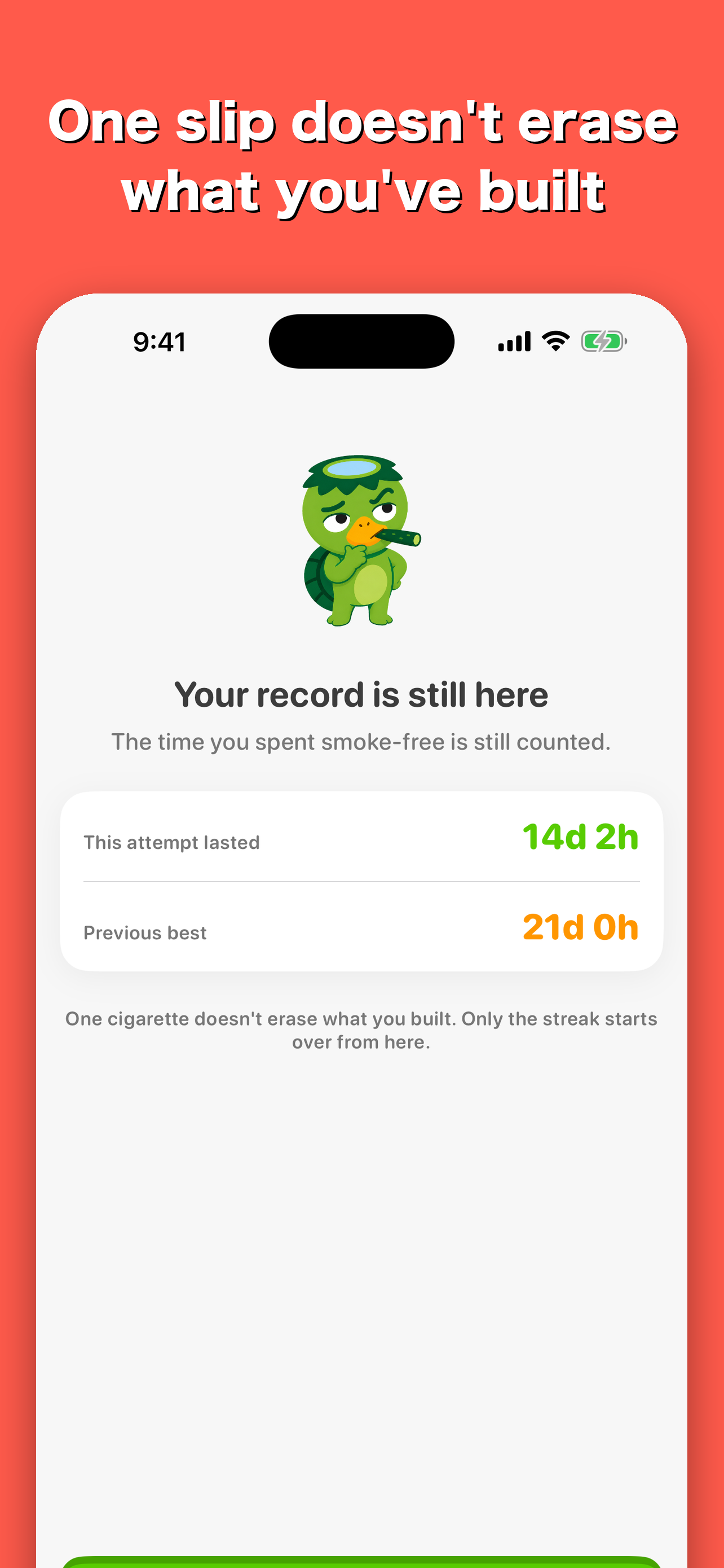 Quit Smoking: Widget Tracker screenshot 3