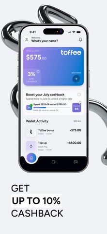 Toffee Wallet Screenshot 1 of 4