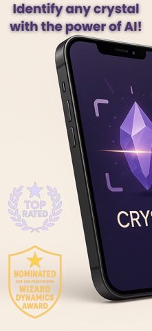 Crystal Identifier: AI Scan screenshot