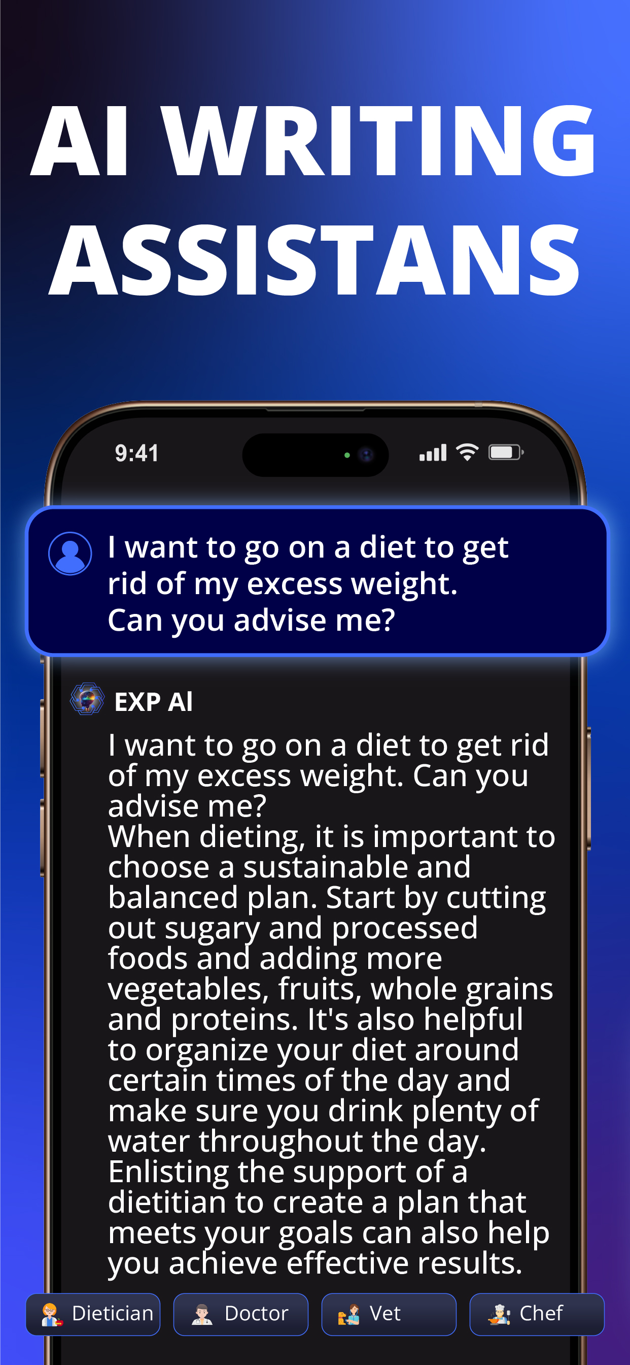 EXP AI - Chatbot AI Asistant