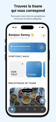 Bibliothèque du thé screenshot