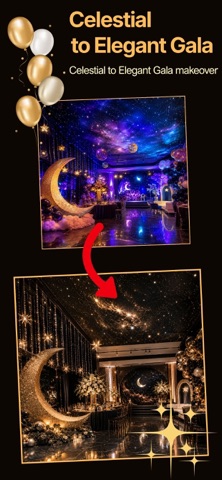 Party Room AI: My Party Design iPhone screenshot