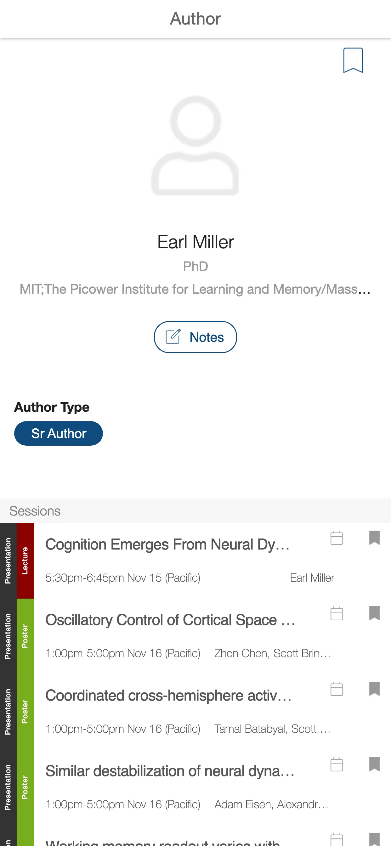 Neuroscience 2025 screenshot 3