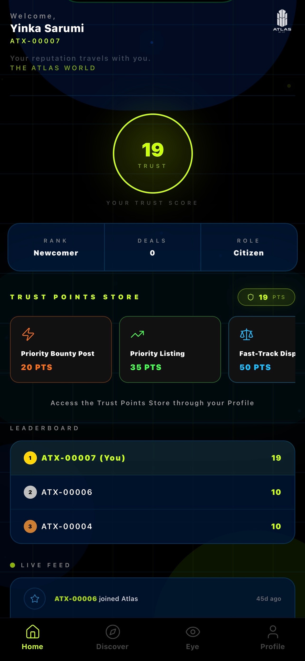 Screenshot 1 of Atlas by KT