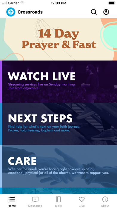 Crossroads Church Vancouver Screenshot