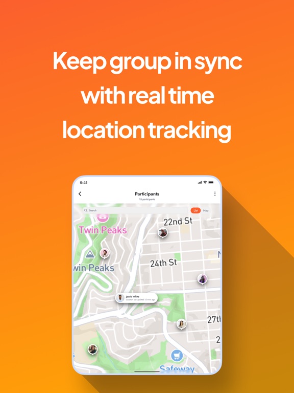 Frienzy: Group Travel Planner iPad screenshot