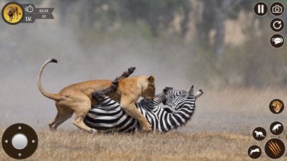 Lion Simulator Animal Games 3D Screenshot