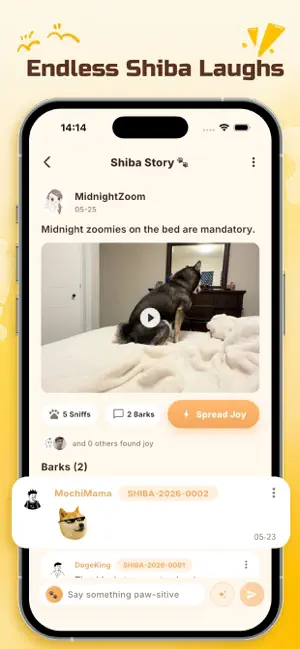 Davo-Shiba Stories & Meme Hub screenshot 3
