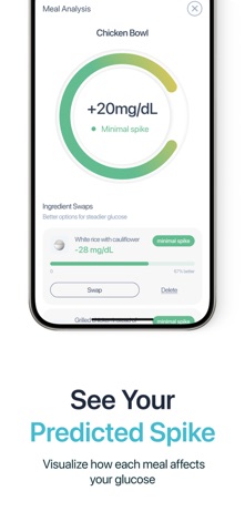 GlucoseScan iPhone screenshot