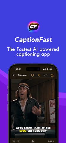 CaptionFast - Auto AI Captions screenshot