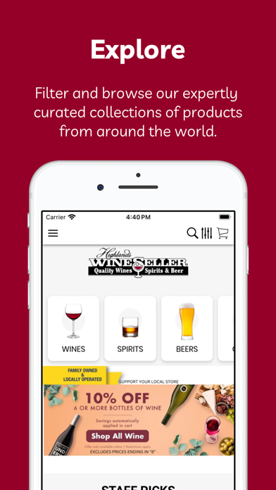 Screenshot #1 pour Highlands WineSeller