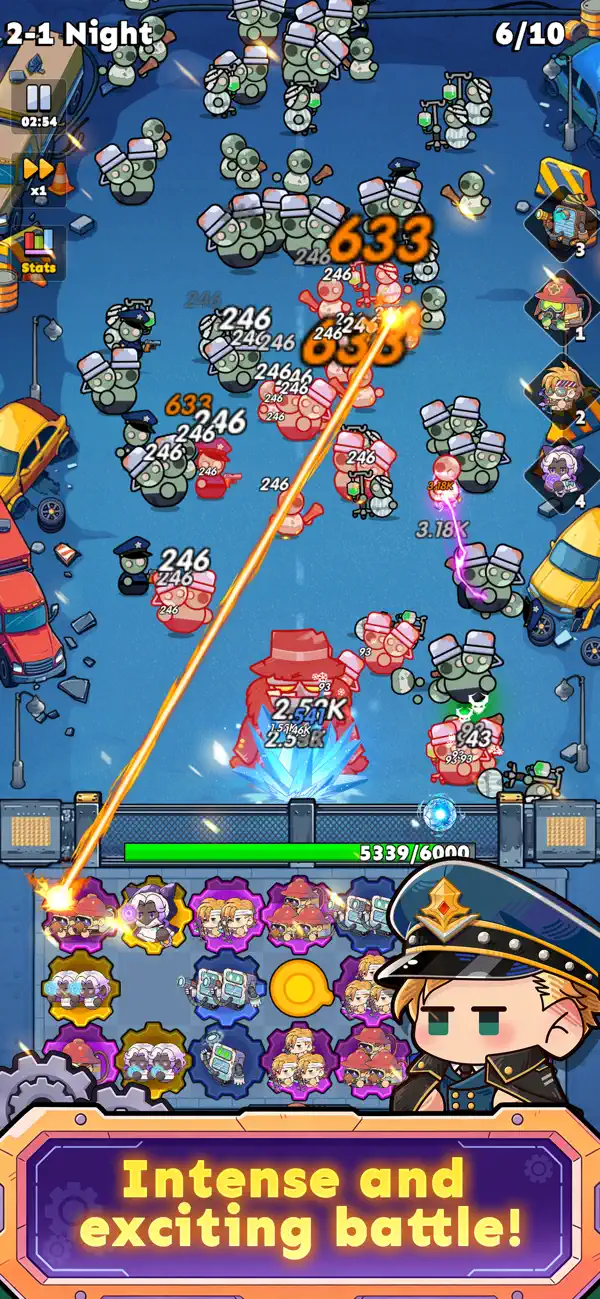 Gears Tower Defense - Merge TD iOS Mod IPA screenshot 2 - iOS game interface