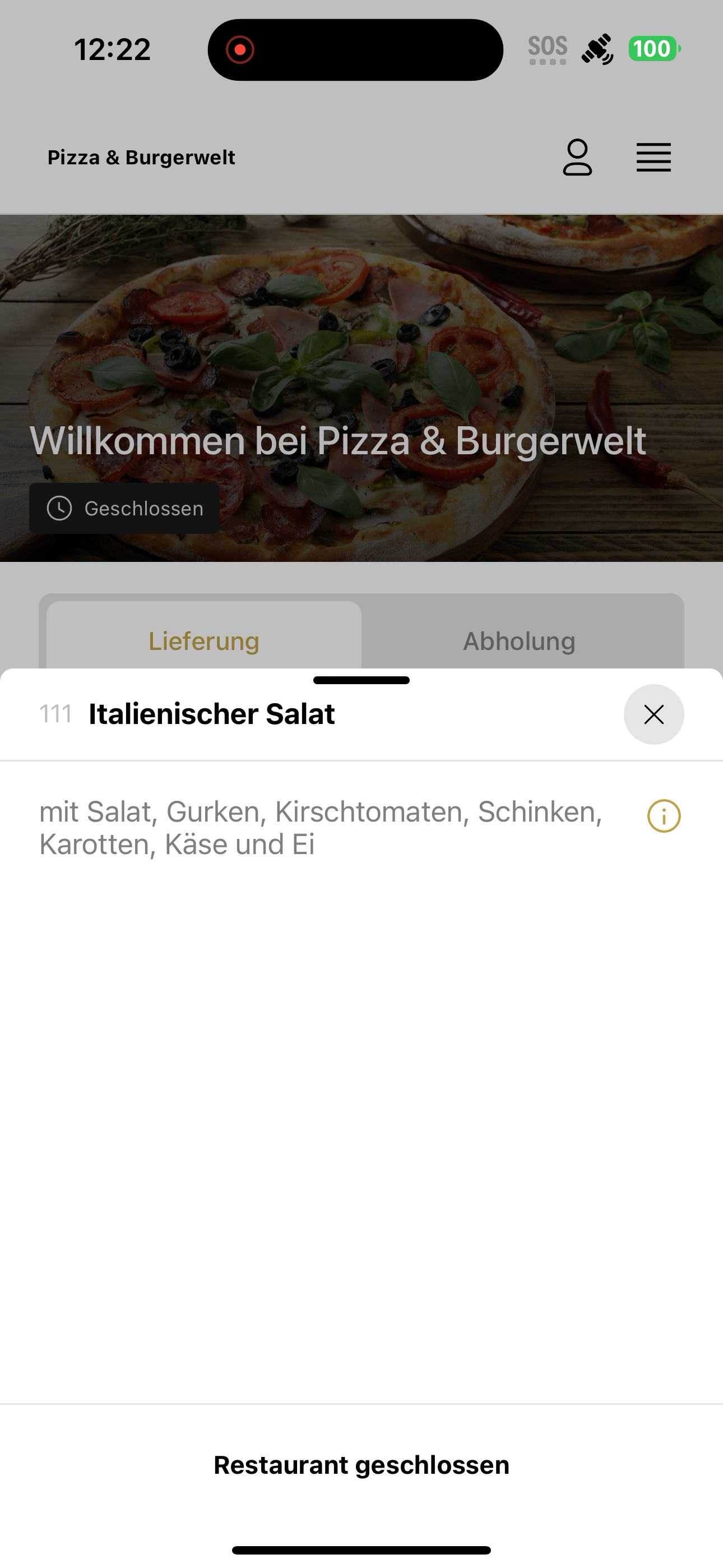 Pizza & Burgerwelt screenshot 8