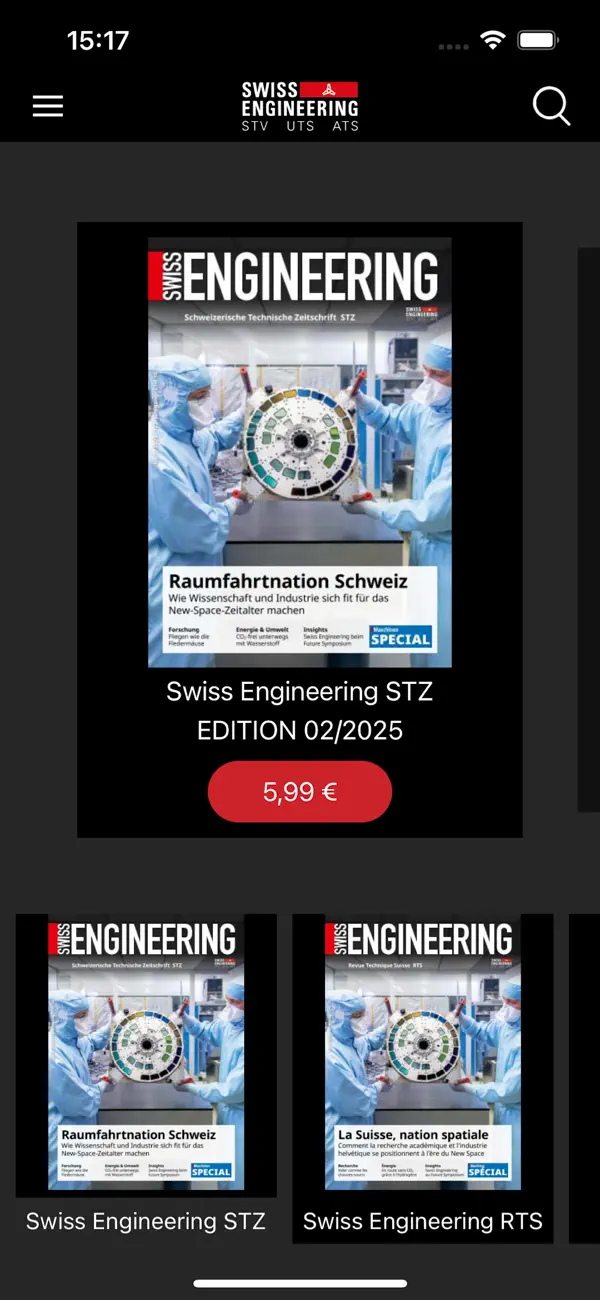 Screenshot #2 pour SWISS ENGINEERING STV/UTS/ATS