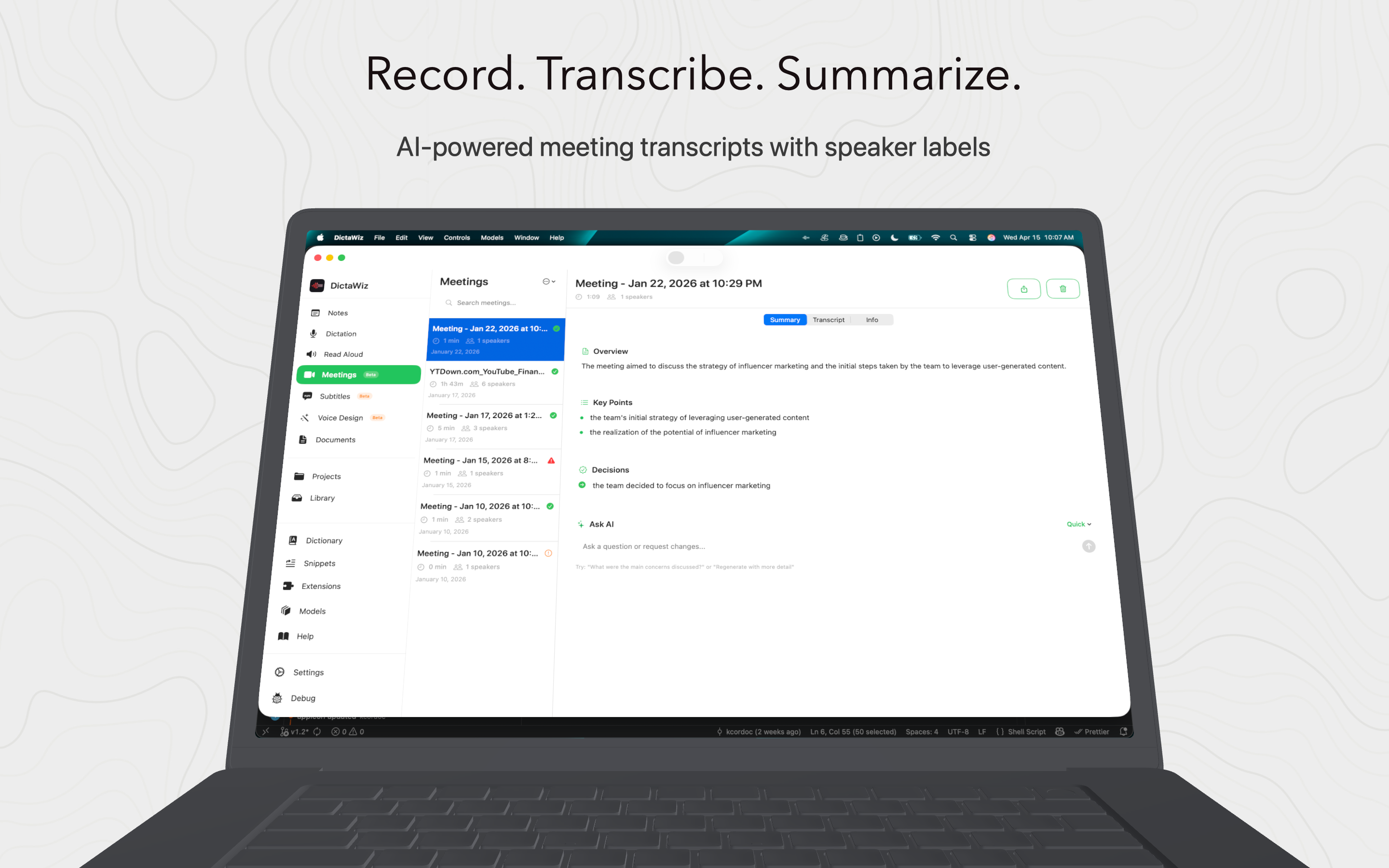 DictaWiz: AI Keyboard & Notes screenshot 22