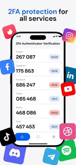 2FA Authenticator Verification screenshot 1