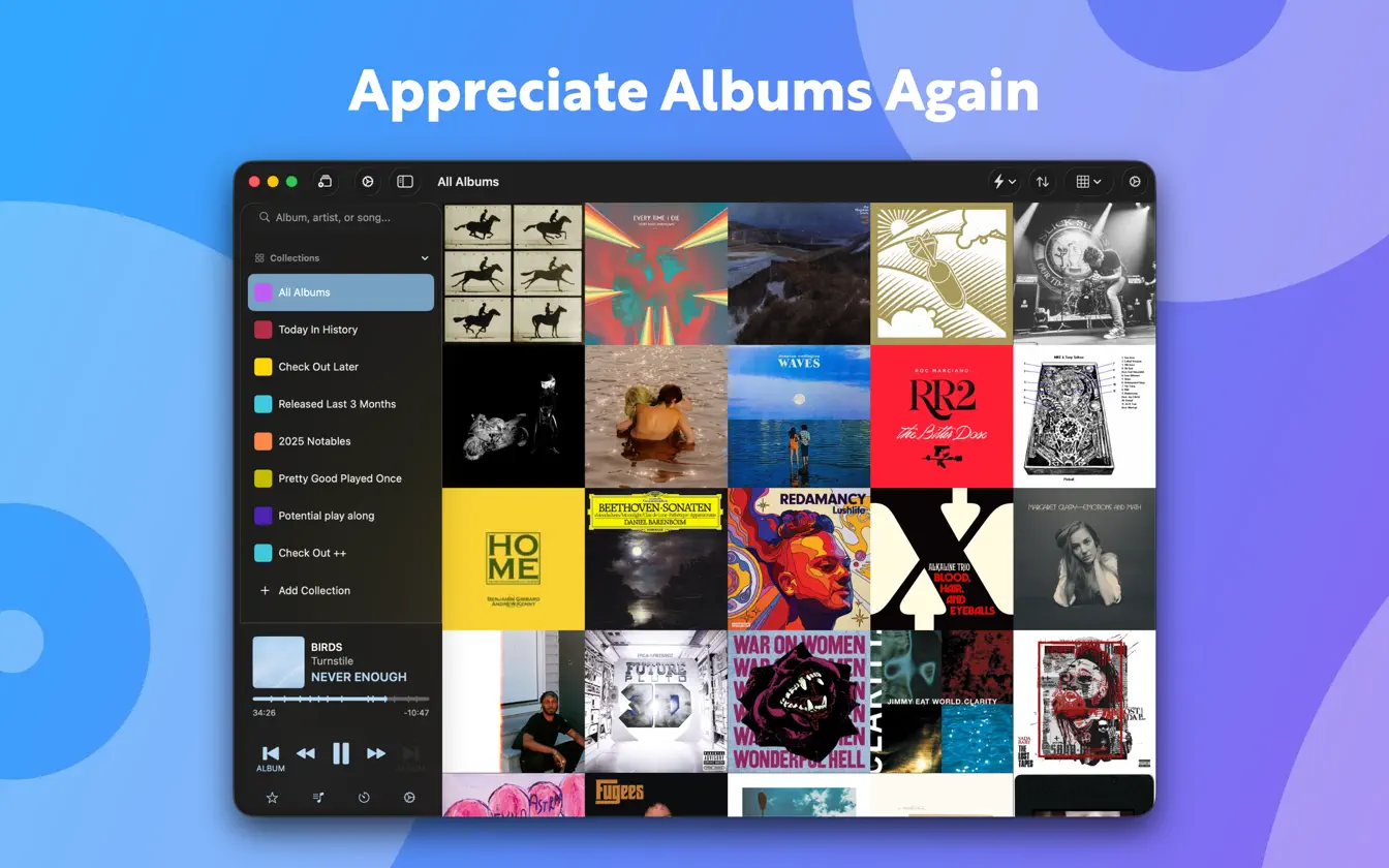 Albums Mac screenshot 1