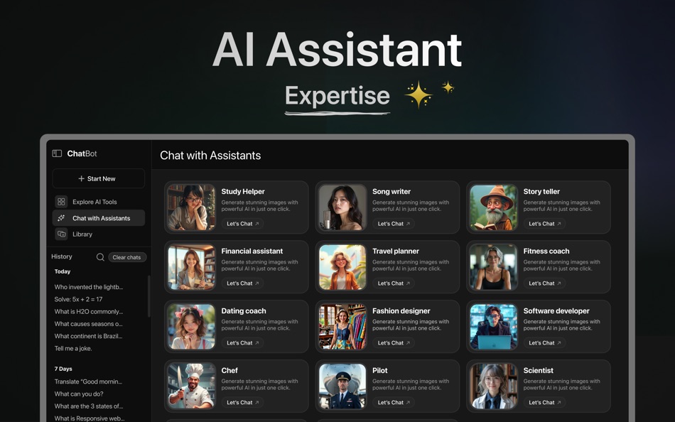 #7. Chatbot AI - Chat Assistant (macOS) 作者: Hammad Aslam