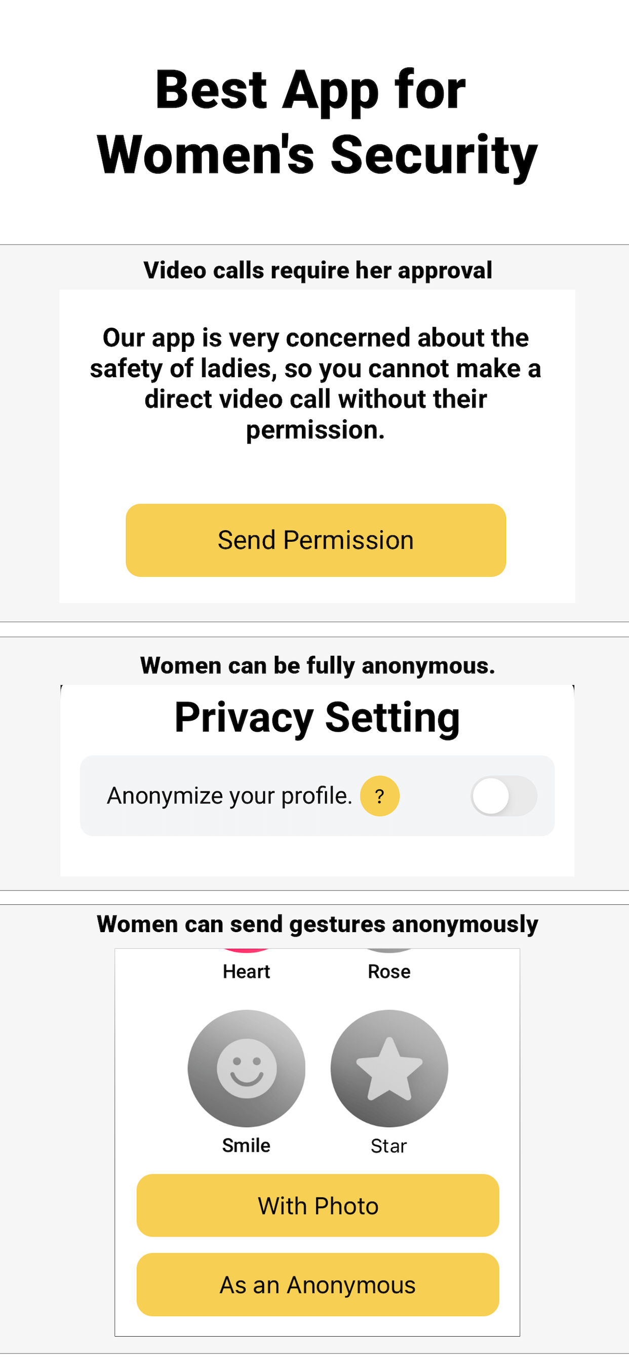 Lady First - Casual Dating App