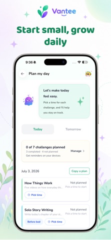 Vantee - Grow Together iPhone screenshot