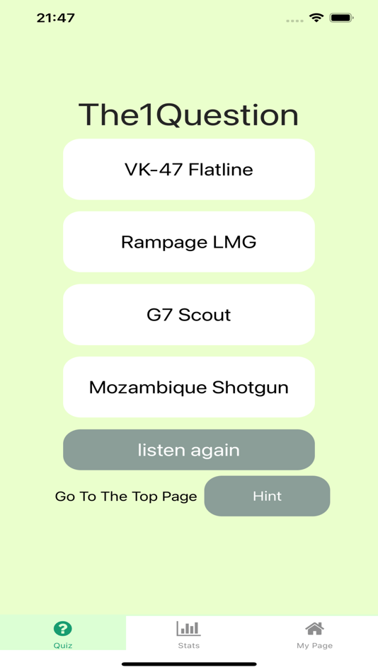 #1. ApexQuiz - SoundQuizForApex - (iOS) 由: Ken Matsuda