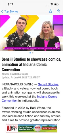 WISH-TV Indianapolis App Store screenshot 2