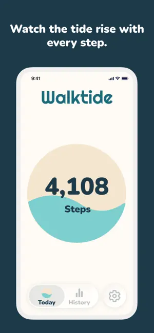 Walktide – Step Tracker screenshot 2