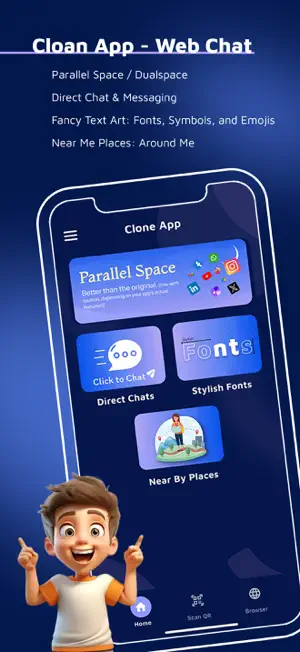 Clone App - Direct Chat screenshot 1