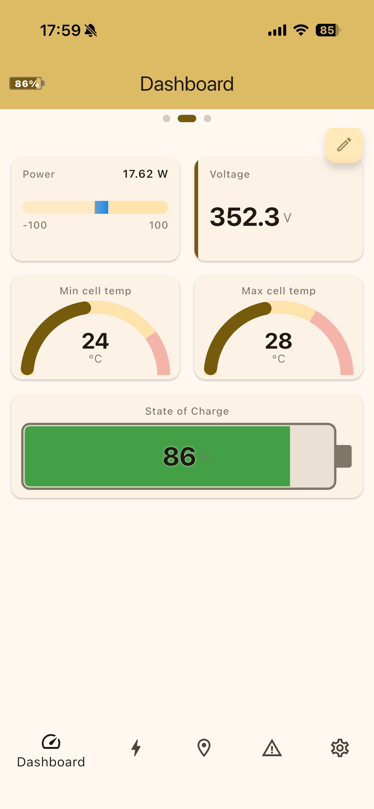 Screenshot 1 of Battery remote