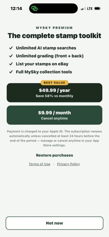 MySky Stamps: Identify & Value Screenshot 9 of 9
