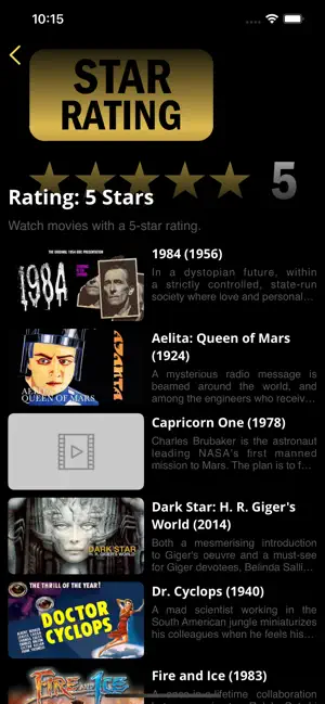 SciFi Movie Channel screenshot 4