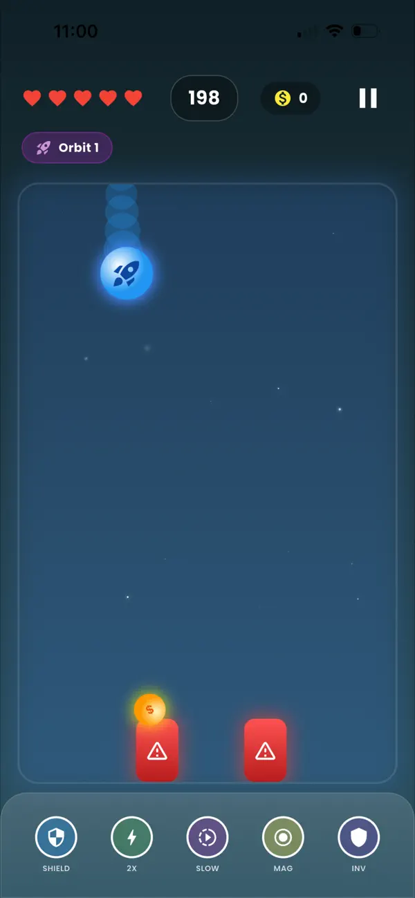 Screenshot #2 pour GlowOrbit