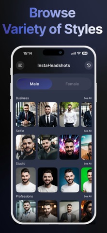 Instashots: Headshot Generator Screenshot 7 of 8