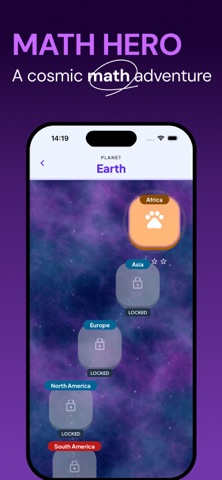 Math Hero: A cosmic adventure screenshot 1