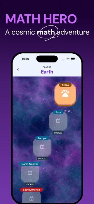 Math Hero: A cosmic adventure screenshot 1