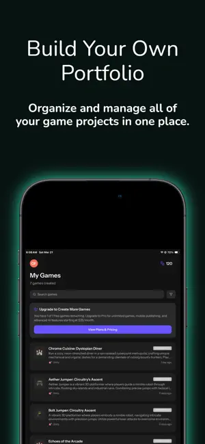 GameForge AI: Code & Build screenshot 1